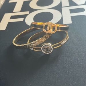 Gorgeous bracelets, sold as set.